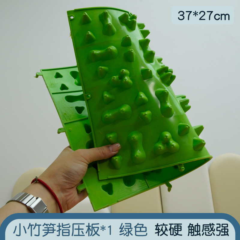 bambú brotes de bambú fingerpressing board para niños acupuntura almohadilla de masaje de plantar de los pies grueso fingerpressing board para el dedo de los pies almohadilla para el ultra-jogging