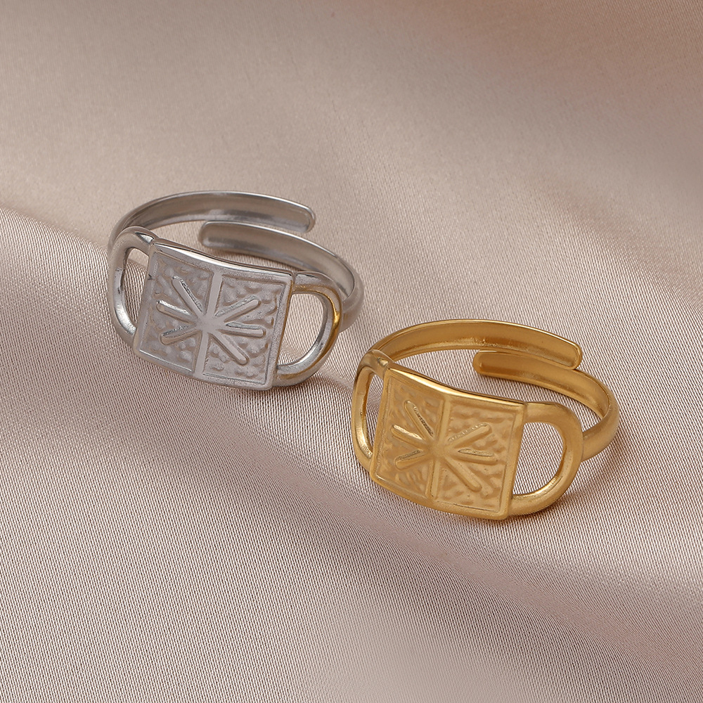 Trend creative adjustable retro fashionable elegant ring stainless…