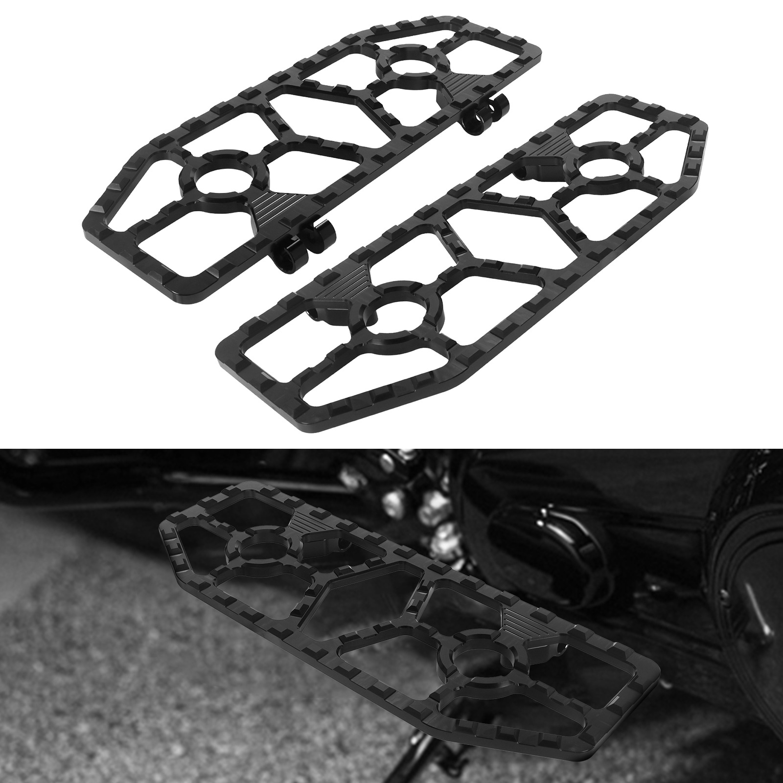 Suitable for Harley Big Glide Road Big Glide Modified Driver Passenger Big Pedal 1986-2023