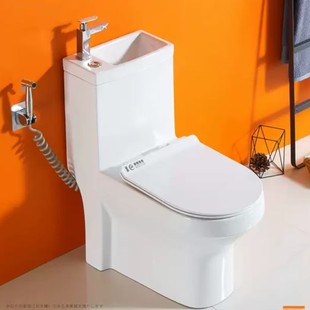 Opa Bathroom Wholesale Water-Saving Toilet with Washbasin Creative Toilet Washbasin Wall-Mounted Toilet