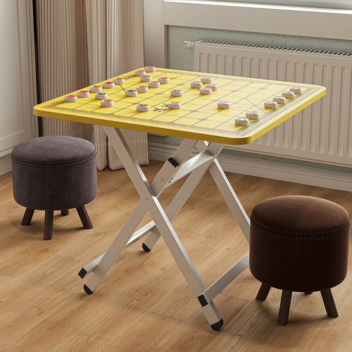 Chess table multifunctional outdoor portable foldable chessboard table park chess playing rental eating dining table home use