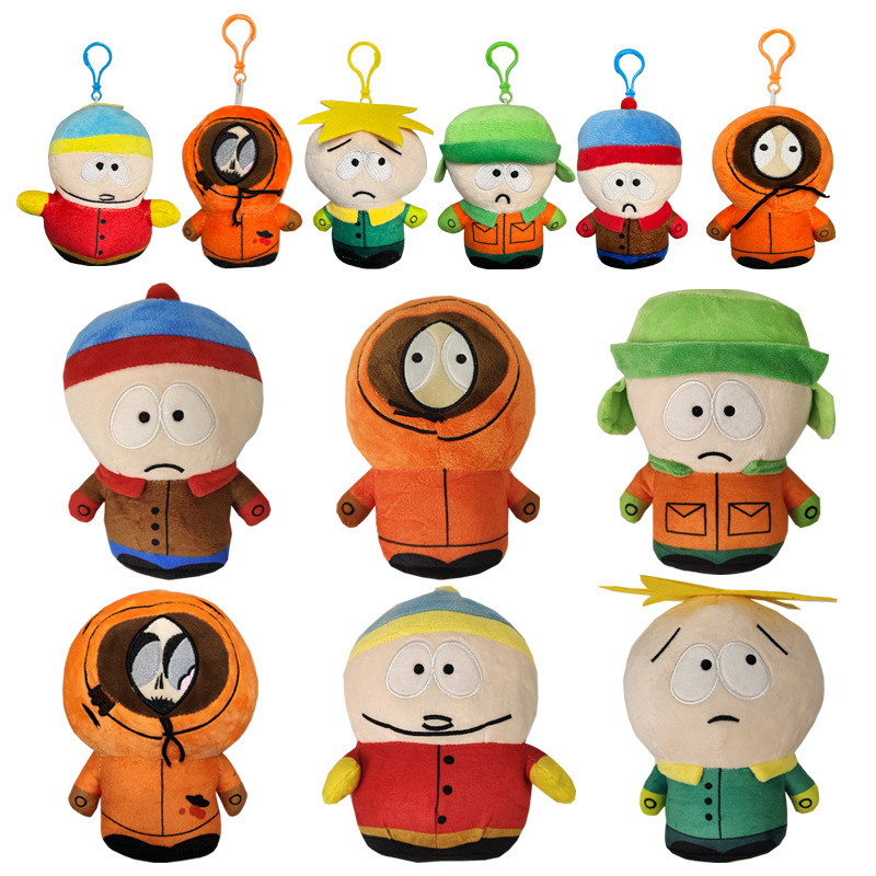 South Park Plush Toys [Ready Stock for Quick Delivery] American Cross-Border Southpark Four Jerks Plush Dolls
