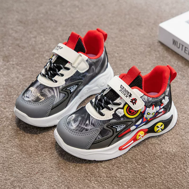 儿童运动鞋2025秋冬新款二棉女童老爹鞋小宝宝男童学生加绒跑步鞋