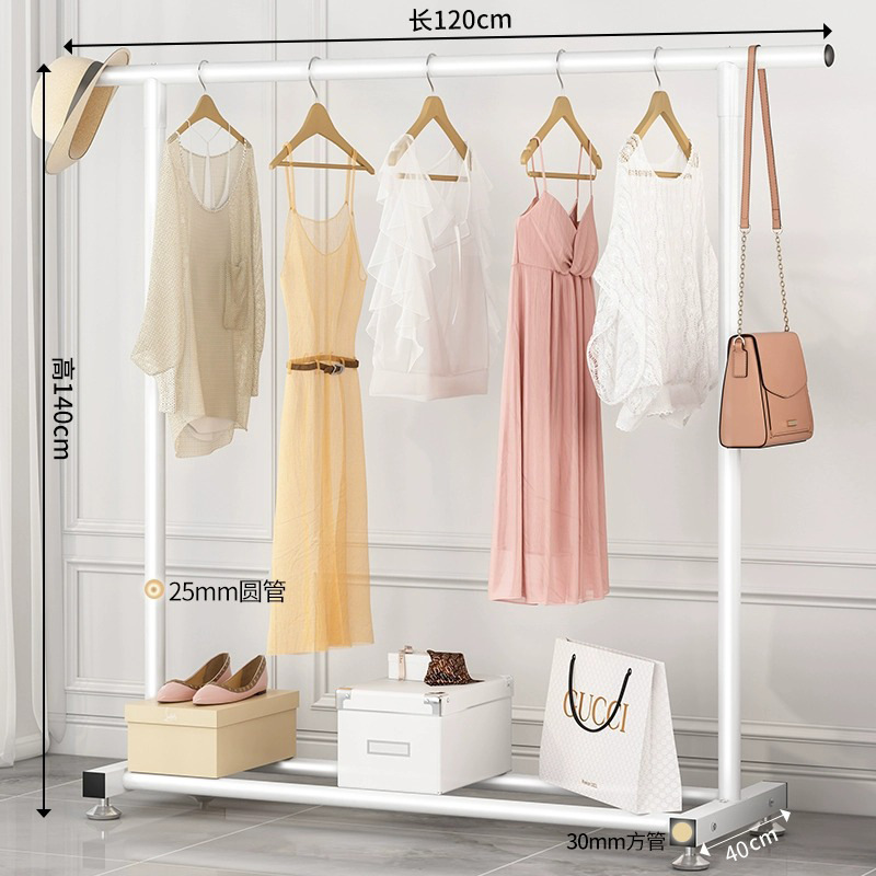 1.2m 흰색 25 튜브 추가 두꺼운 내하중 75kg