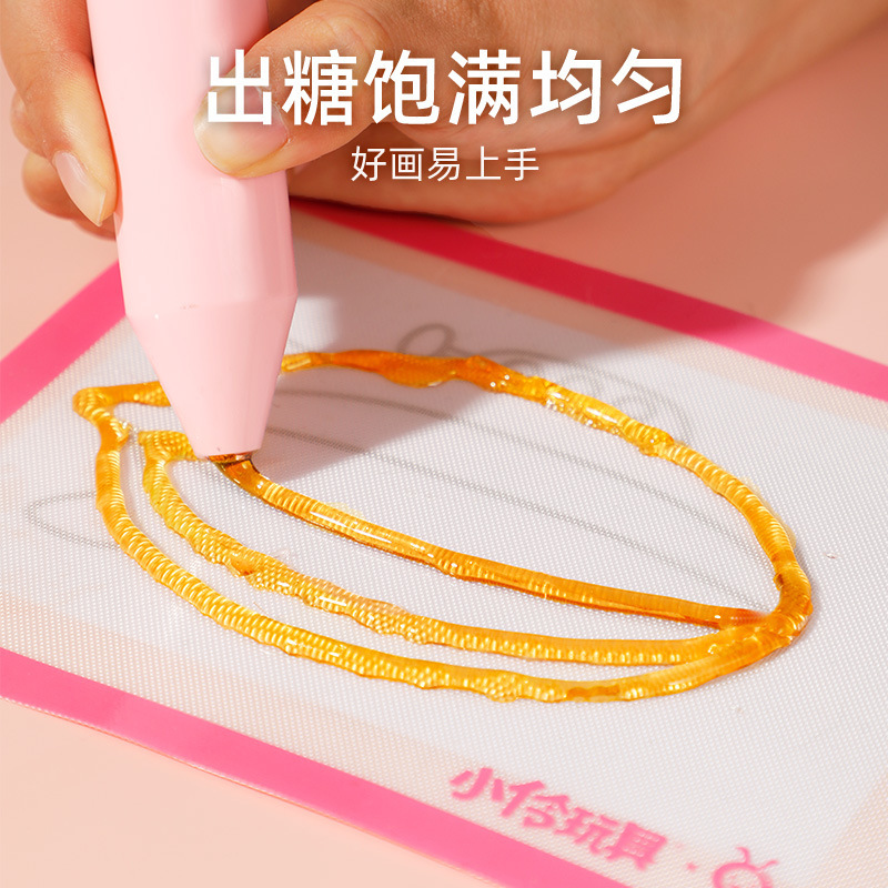 Xiaoling おもちゃシュガーブラシセット 3D 印刷ペンマルトース絵画スティック子供の手作り diy 親子誕生日ギフト 6|undefined