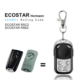 ECOSTAR RSE2 RSC 2 433MHz rolling code remote control Ecostar remote control with battery
