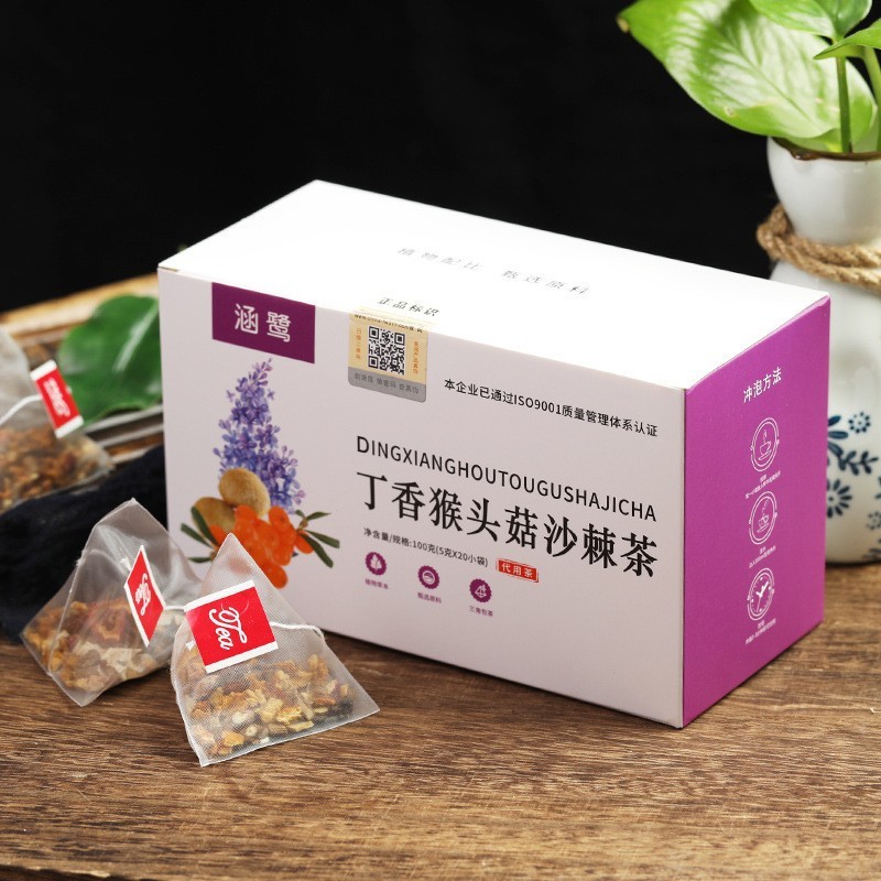 丁香、猴頭菌、シーバックソーン茶配合原料の花茶、個別包装の亳州茶バッグ、健康茶、ティーバッグ卸売|undefined