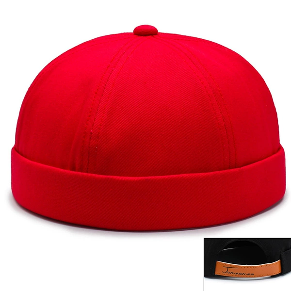 With velcro, red