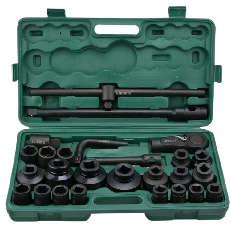 威力狮牌 26件20MM公制重型汽保机械套筒组套26件套筒套装W026BB