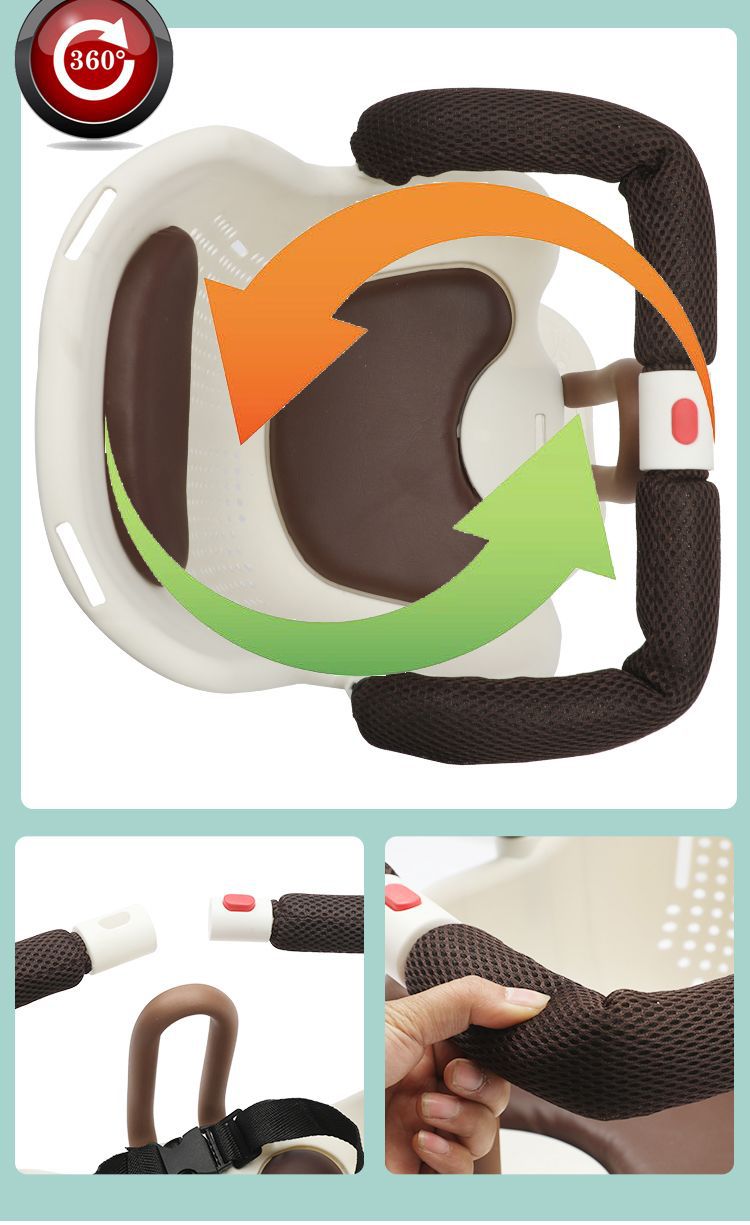 New Shock-Absorbing Fully Enclosed Seat Baby Safety Seat Electric Vehicle Child Seat Adjustable Height Child Seat Y90