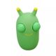 Cute Cartoon Small Vegetable Bug Staring at the Eye Decompression Artifact Kneading Music Vent Decompression Caterpillar Toy Pressure Simulation