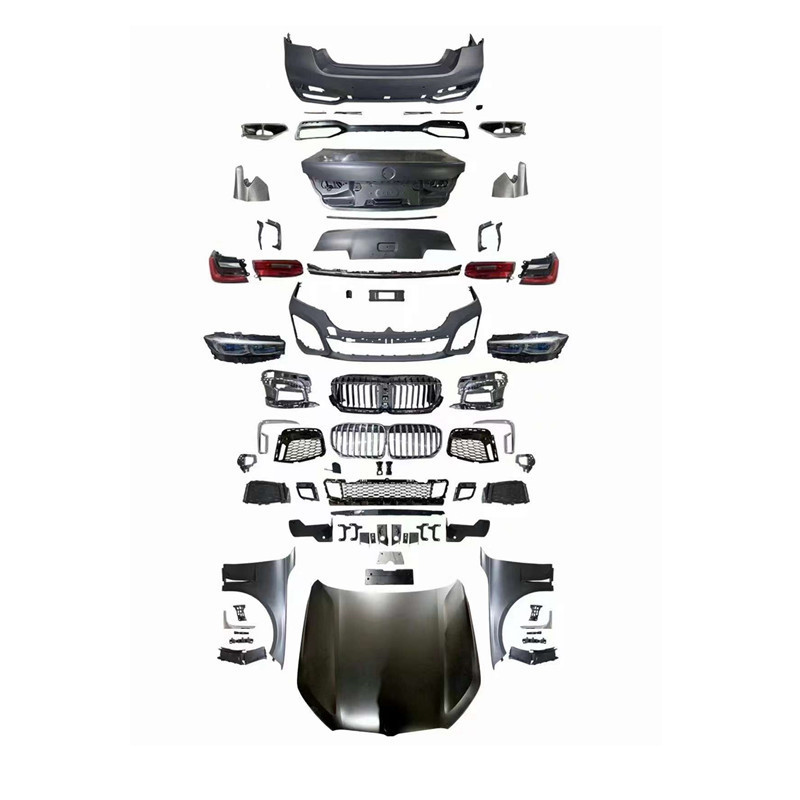 Suitable for BMW 7 Series F02, upgraded from the old model to the new 09-15 model, modification without cutting, G12 sports body kit