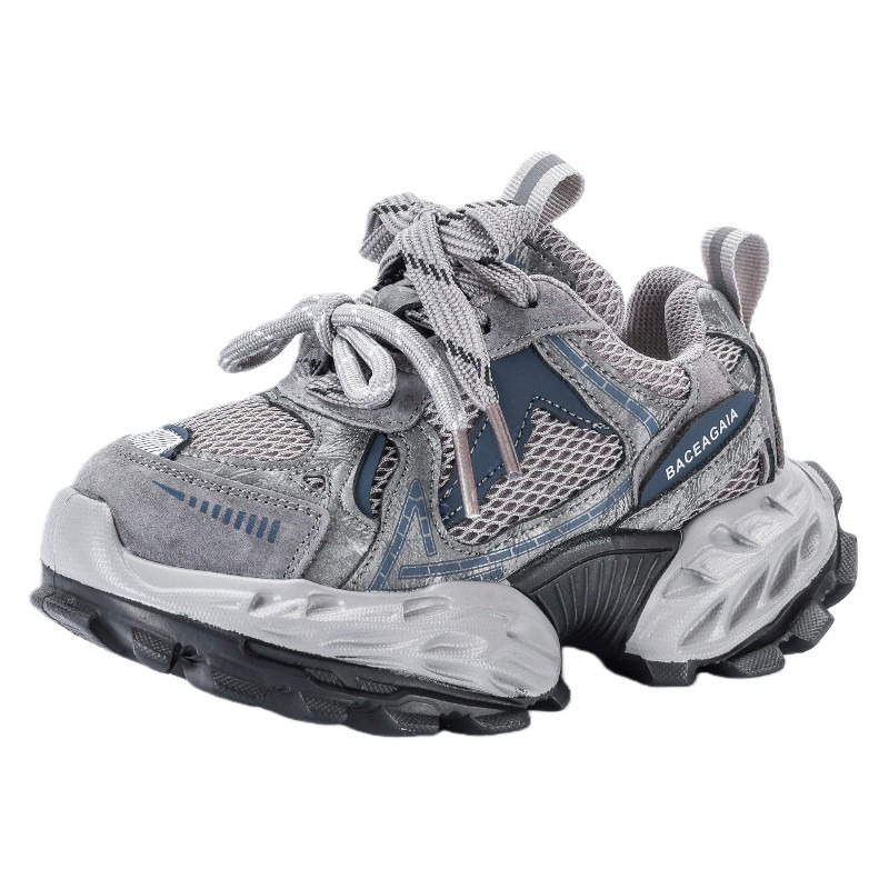 Zapatos de papá para niños 2026 primavera y verano nuevos zapatos deportivos para niños, zapatos de correr casuales de suela suave para niños, zapatos de niñas