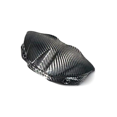 Suitable for Ktm Duke 390 2024 Modified Front Windshield Carbon Fiber Windshield Instrument Cover Deflector (Motorcycle front windshield) - carbon-fiber