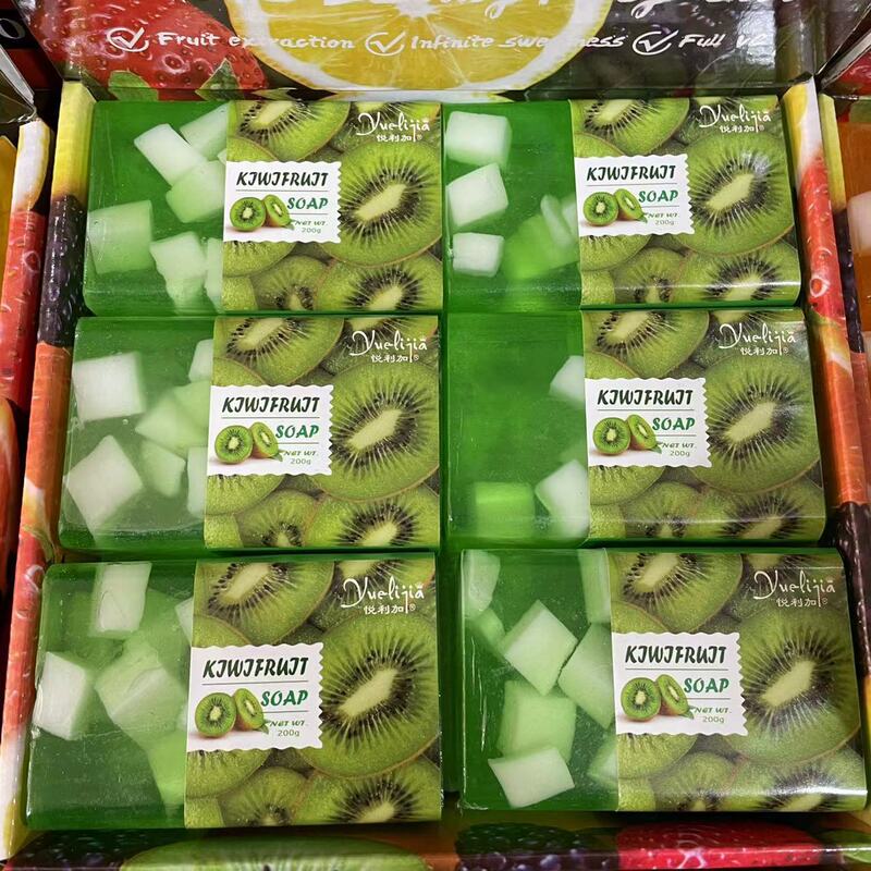 現物卸売り悦利加果物石けん200gプリン手作り石けん洗顔入浴雰囲気お土産ブドウいちご|undefined