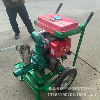 农用灌溉水泵6寸高扬程离心泵污水泥浆泵大流量抽水泵