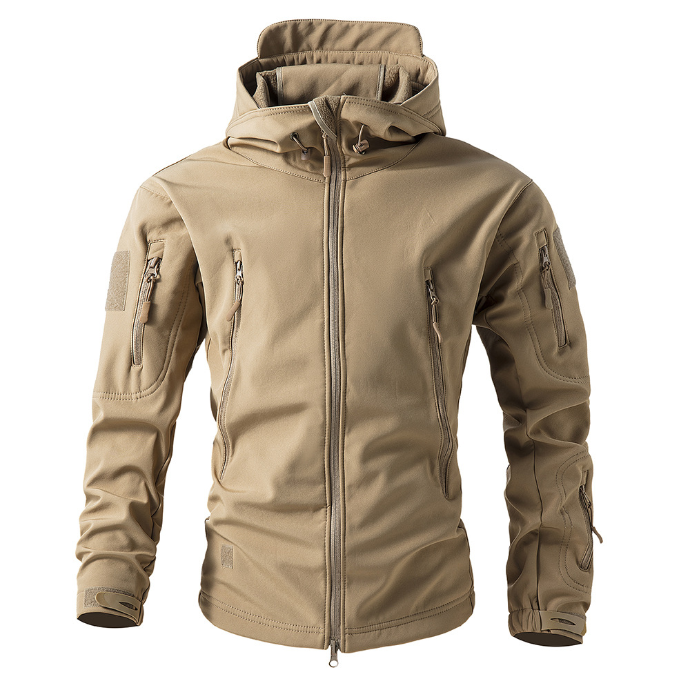 Men's 3-in-1 all-weather camouflage fashionable and trendy breathable windproof jacket, outdoor sports jacket_voghion.com