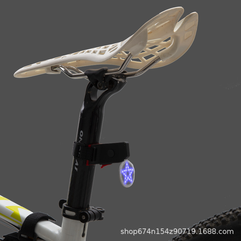 PROMEND inducción inteligente luz de la bicicleta de carretera bicicleta trasera luz de carga USB bicicleta de montaña equipo de conducción nocturna