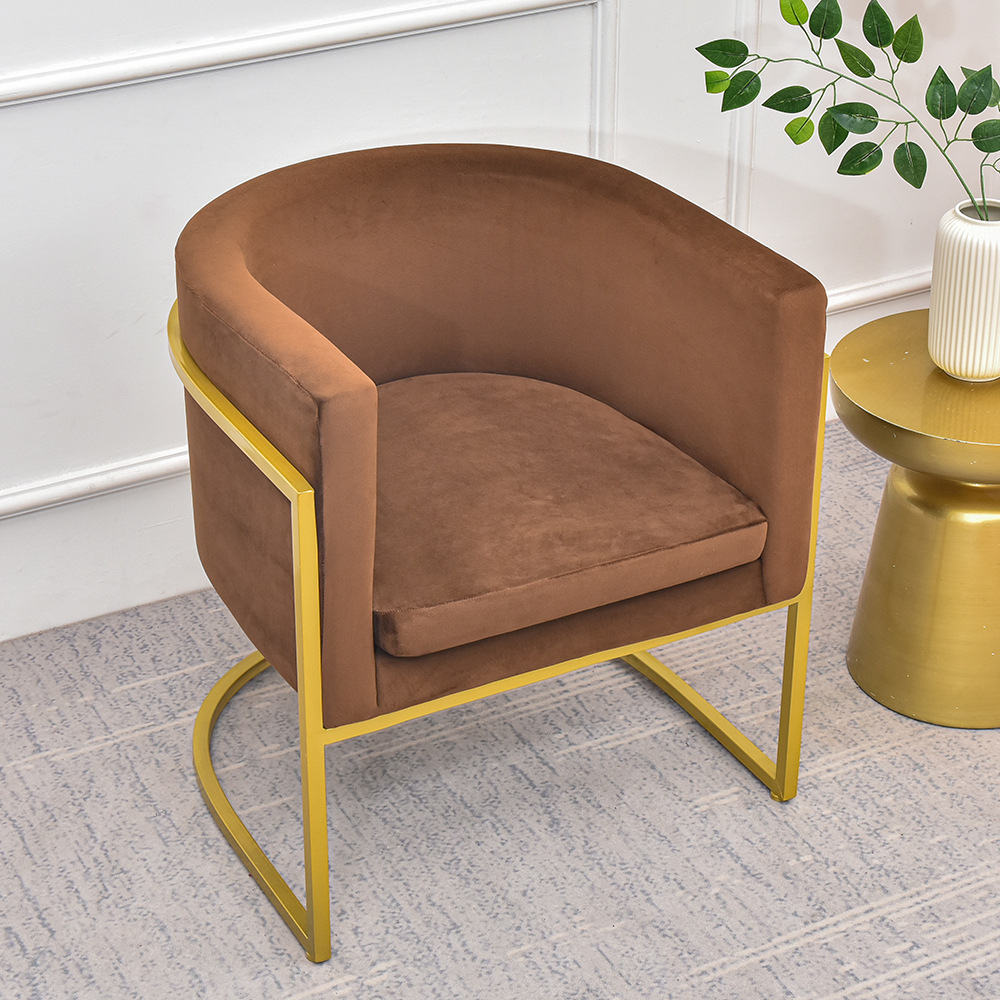 Elástico nórdico casual solo sofá cubierta de sofá de hierro cubierta de polvo tienda de uñas cubierta de asiento de la tarjeta