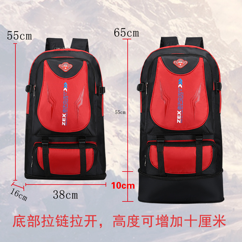 Backpack for traveling