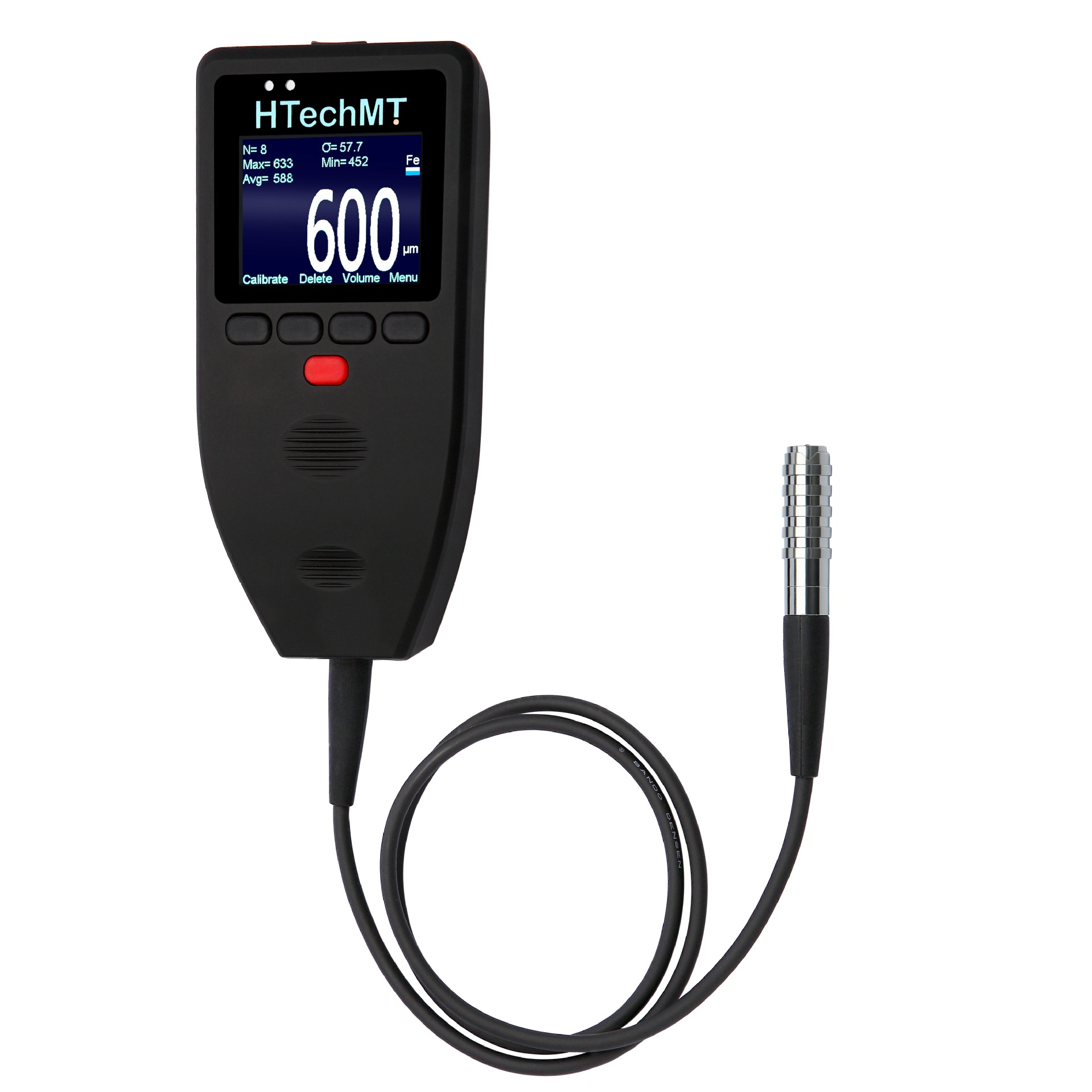 德国高科HTechMT铁基大量程涂层测厚仪CO600FBB3膜厚仪 0-13mm