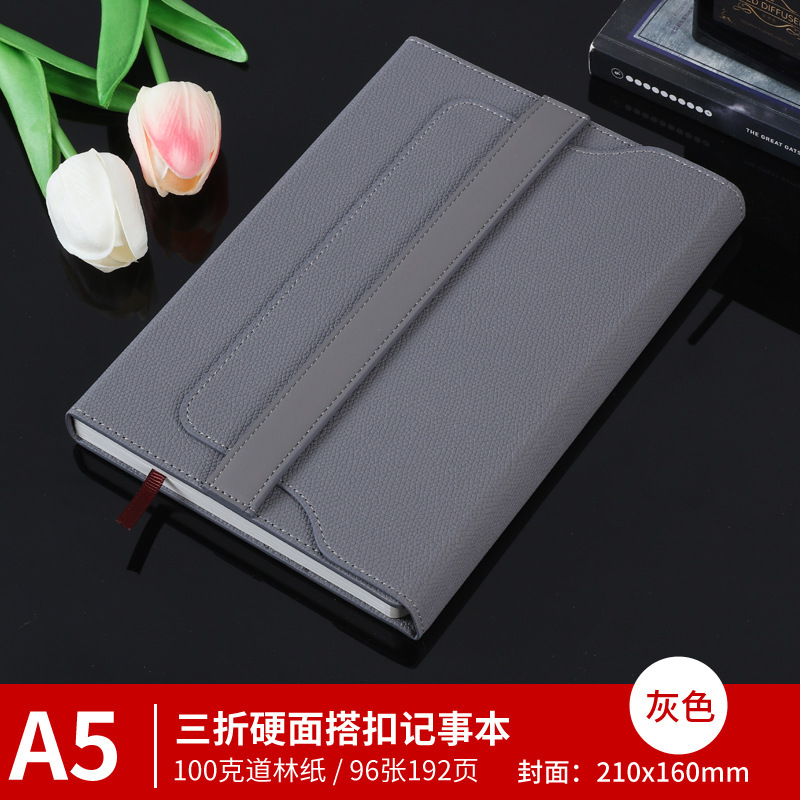 A5硬面厂家直销笔记记事本商务加厚学习记录搭扣皮绳结实耐用手帐|undefined
