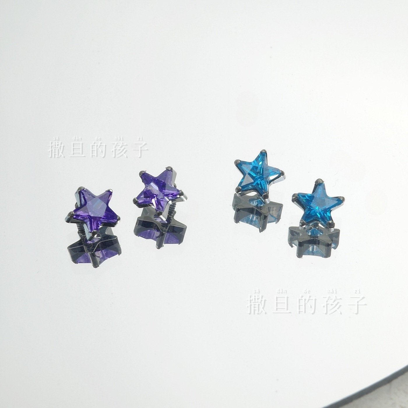 Labret stud lip piercing jewelry styling detail