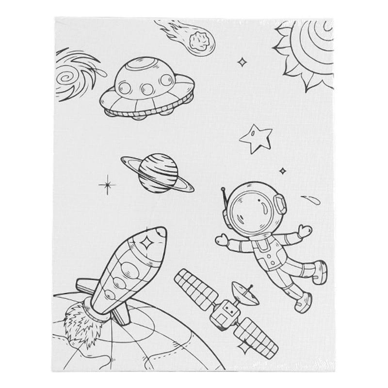 Хлопчатобумажная белая доска для рисования детская живопись