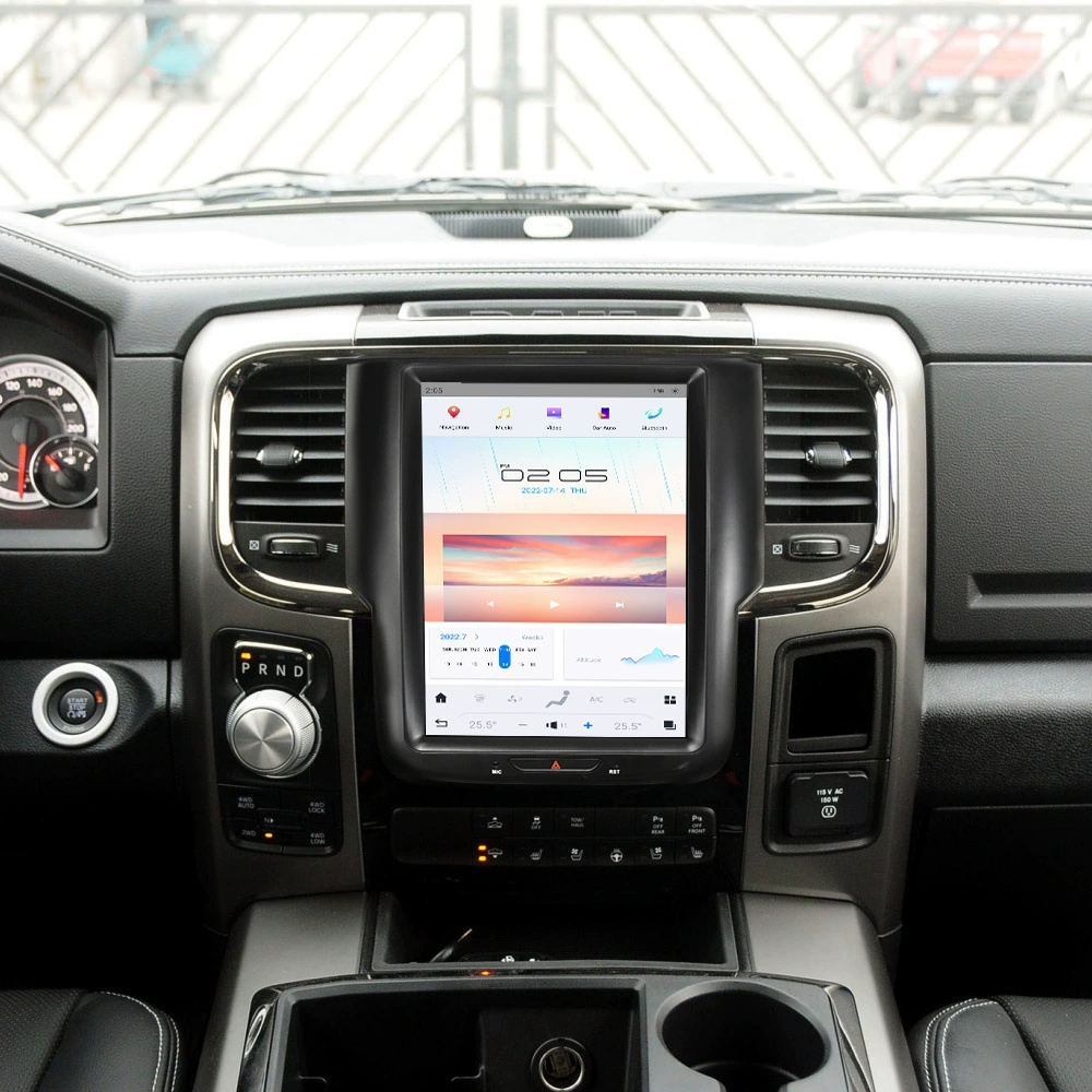 10,5-дюймовый для DOQI Ram Android умный вертикальный экран Автомобильный навигатор специальная машина реверсивное изображение Панорамное