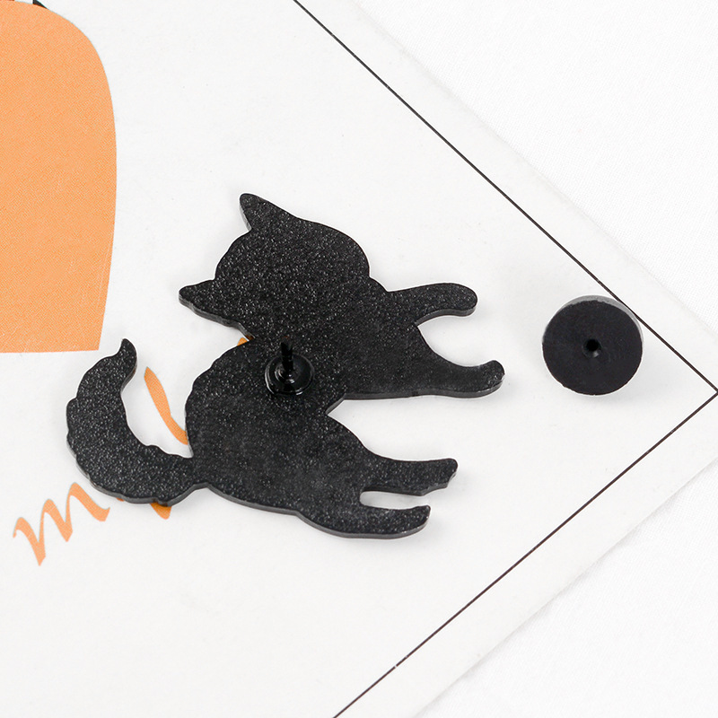 Enamel Design Cute Style Cute Pin Cat Arylic Enamel Unisex Brooches