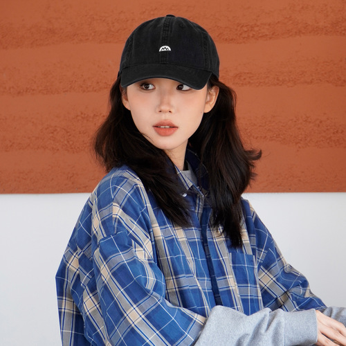 Chinese Hao Hat Industry Japanese Original Half Round Duckbill Hat Unisex Summer Sunshade Sun Protection Versatile Baseball Cap