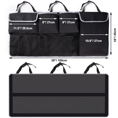 Car storage bag/box chair back storage hanging bag