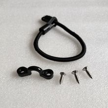 供应户外运动用品游船独木舟皮划艇配件带自攻螺 固定扣弹力绳钩
