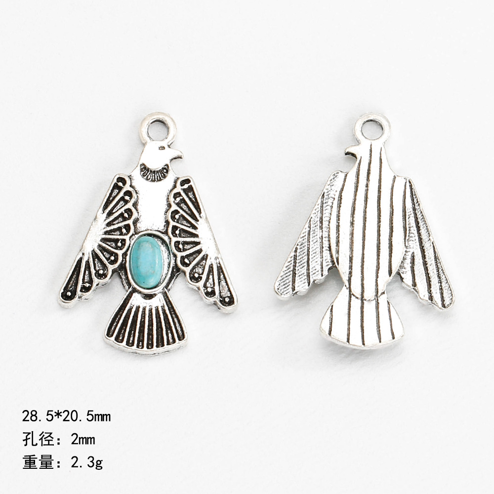 Transfronterizo europeo y americano personalizado estilo étnico bohemio turquesa con incrustaciones de collar pulsera DIY accesorios de la joyería Accesorios