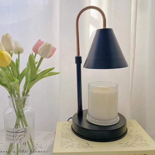 Holiday Aromatherapy Lamp with Timer Up-and-Down Floating Candle Lamp Gift Bedside Lamp Decor Nordic Wooden Table Lamp Creative Lamp