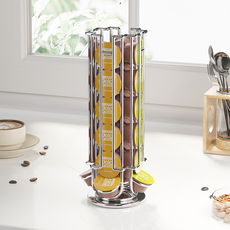 Estante organizador para cápsulas de café, compatible con Nestlé, soporte de almacenamiento y exhibición, suministro transfronterizo