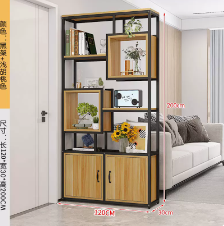 120*30*200 라이트월넛+블랙프레임
