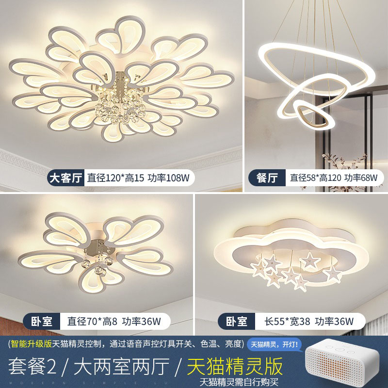 패키지 2 큰 침실 2개와 거실 2개 Tmall Elf