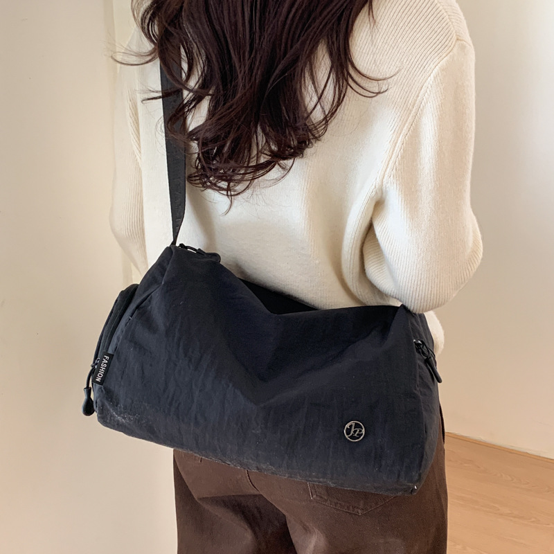 2026 New Cross-Border Lightweight Nylon Crossbody Bag For Women, Pillow Bag, Casual Commuter Student Large Capacity Shoulder Bag - Thumbnail 3