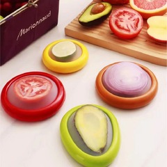 冷蔵庫牛油果鮮度保持箱果物収納箱野菜果鮮度保持箱透明フィルム果物密封鮮度保持箱