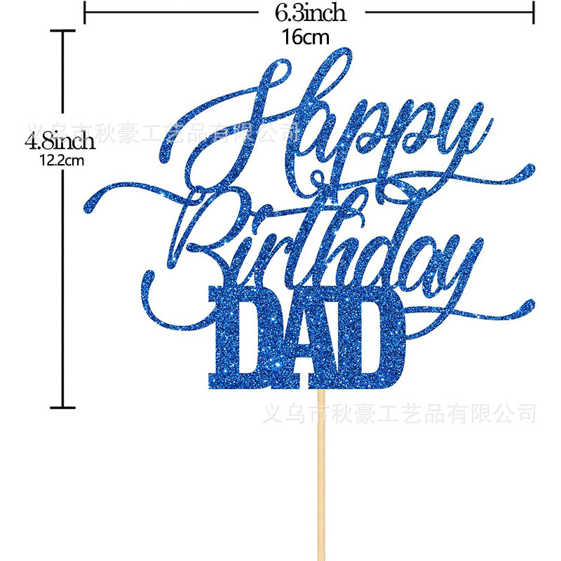 Feliz día del padre decoración de pastel decoración de pastel dorado flash decoración de pastel decoración de fiesta