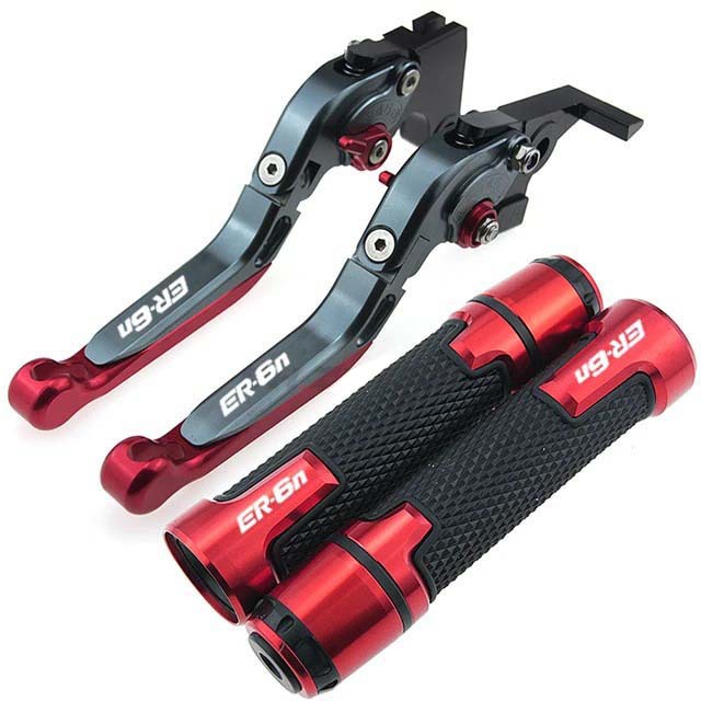 Motorcycle modified brake clutch horn lever handle cover CNC suitable for Kawasaki ER6N/ER-6N/ER6F