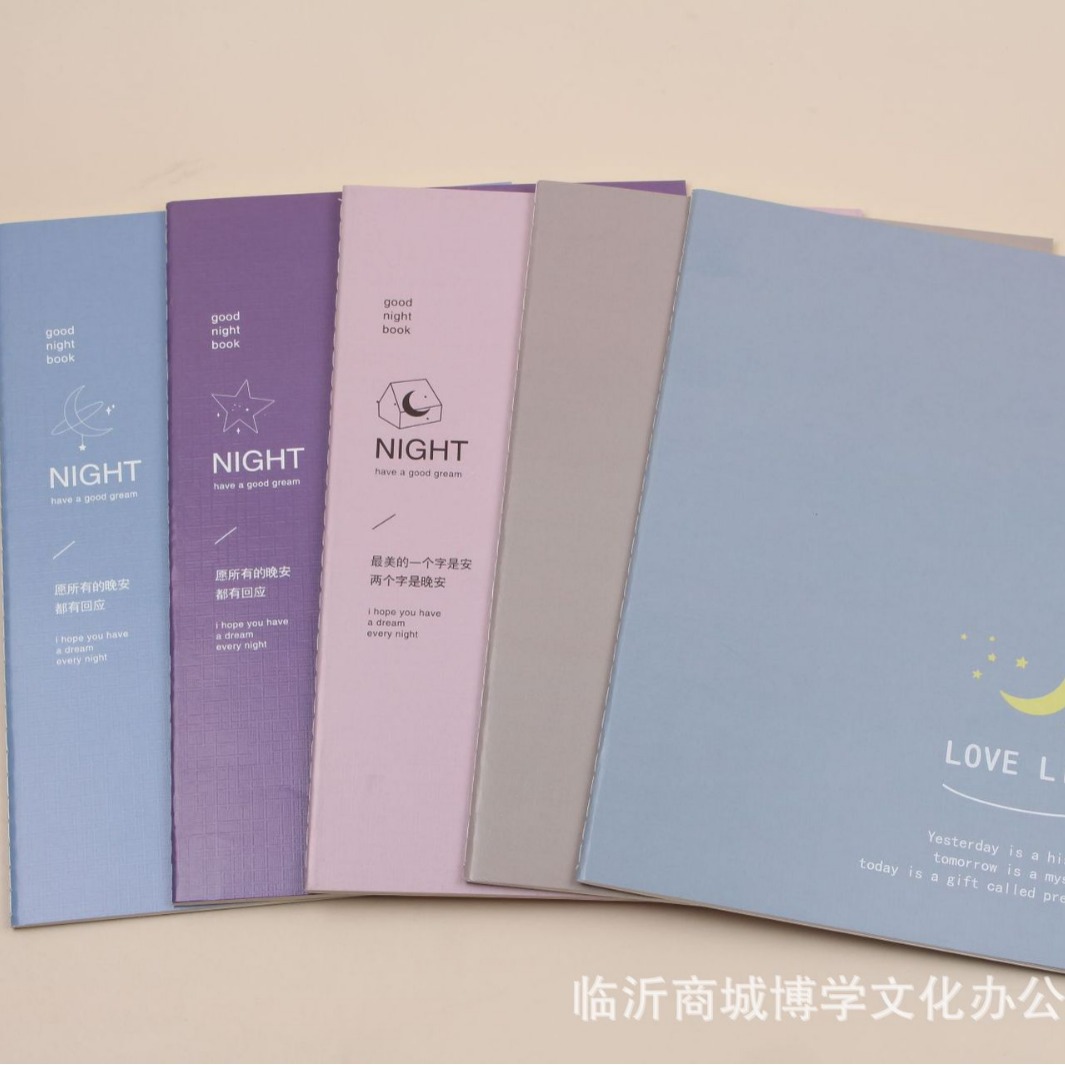 도매 B5 두껍게 만든 노트북 책 높은 가치 16K 간단한 스티칭 책 소프트 카피 학생 연습장 창의적