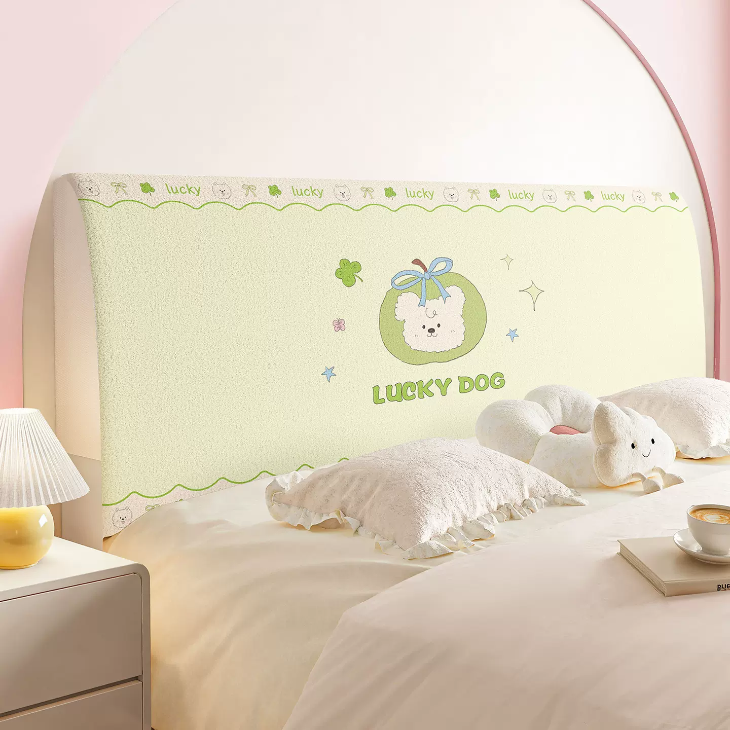 卡通全包床头套罩2026新款万能四季通用弹力防尘保护罩床靠背罩套