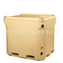海鲜运输冷藏箱滚塑大型保温箱食品大型保温箱冷藏桶1000L保温箱