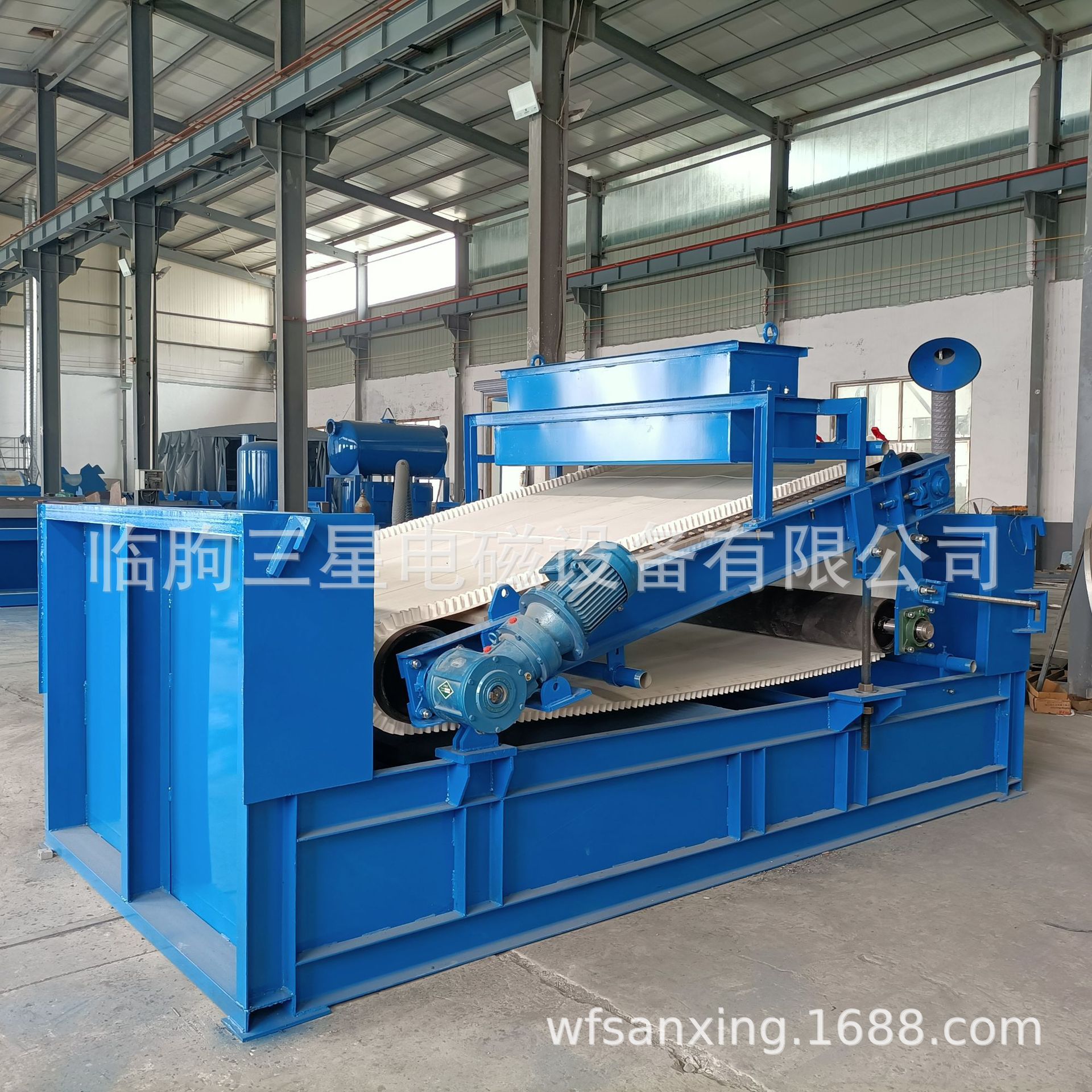 平板磁选机永磁湿式除铁器  提纯机矿山平板磁选机 板式强磁铁矿