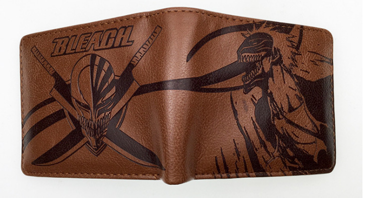 Death Note L noche Shenyue mi Haisha juego de dibujos animados billetera periférica corto horizontal monedero estudiante titular la tarjeta