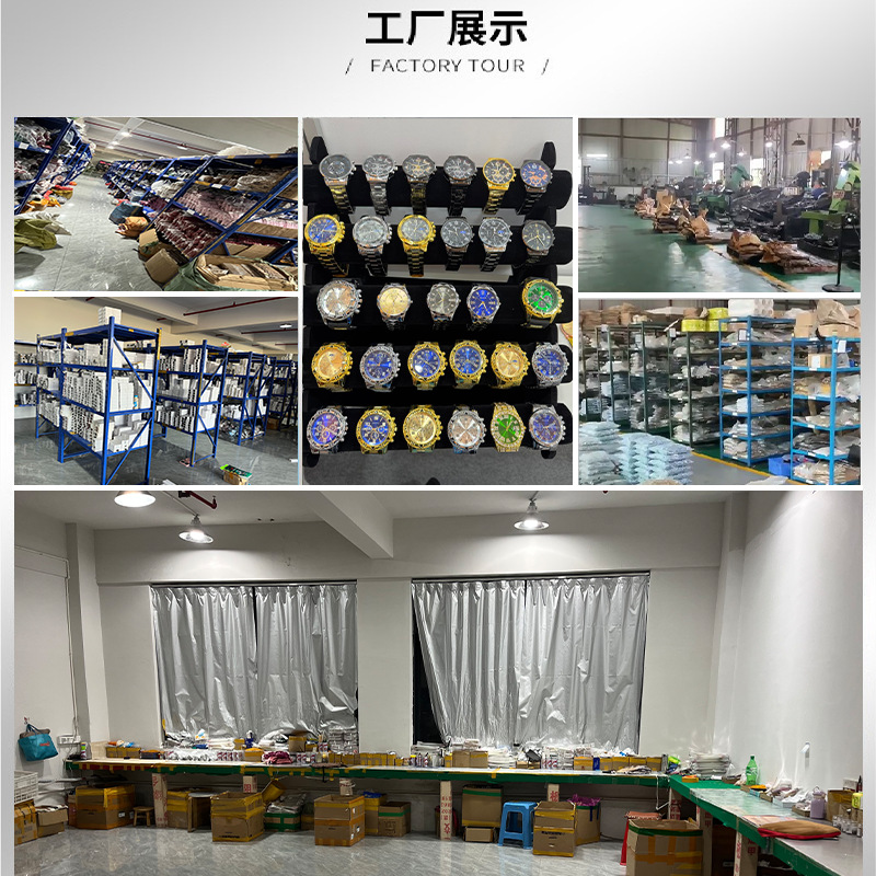 Swiss watch, belt, men's quartz watches, men's watch, direct factory sales, high-quality style 4
