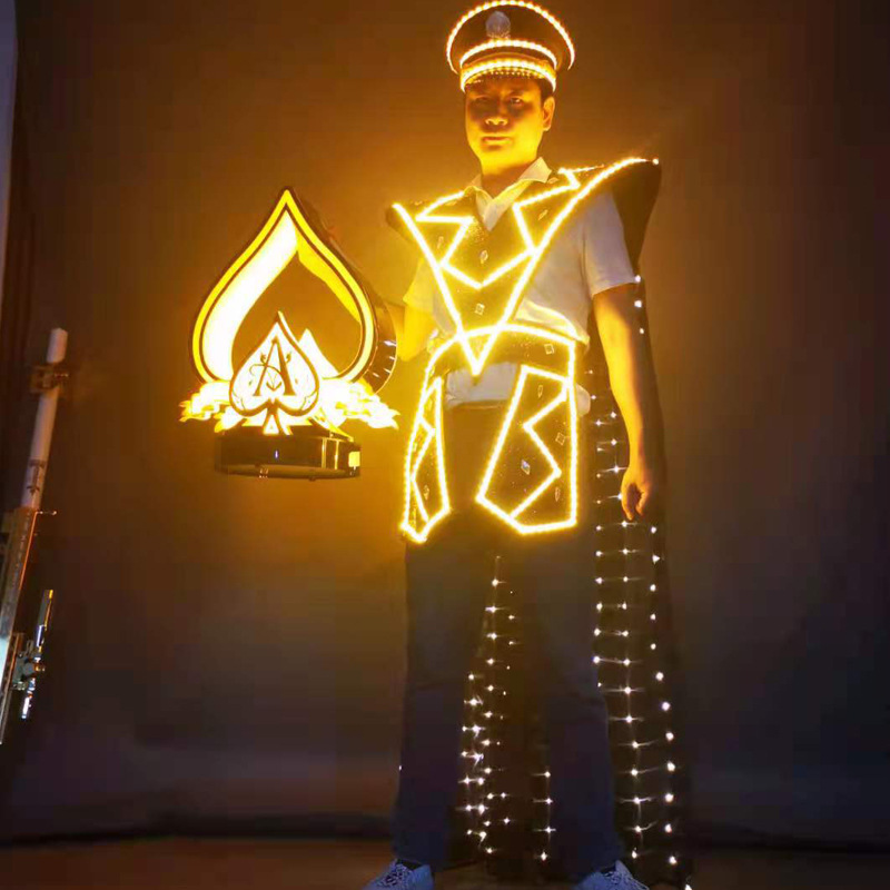 黄光底座黑桃A---2