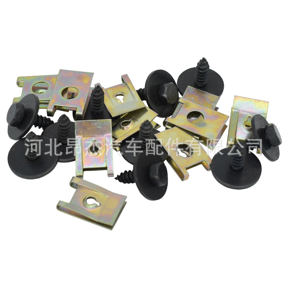 Подходит для переднего бампера BMW серия металлический лист крышка головки locking nut E46 E92 E90 40 шт
